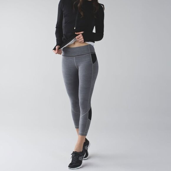 lululemon athletica Pants - Lululemon Pace Rival Cropped Leggings | Size 8